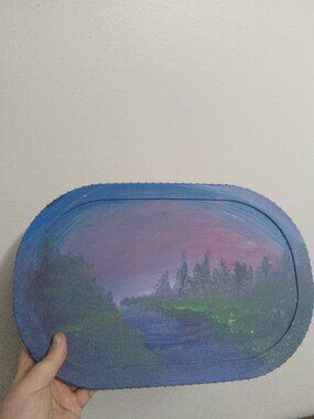 Landscape Inspired by Bob Ross